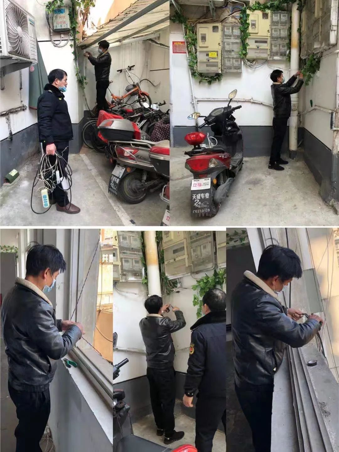 信阳市消防救援支队联合多部门开展违规电动自行车清理专项行动