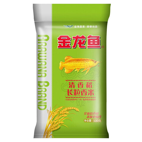 金龙鱼 大米清香稻大米500g东北大米长粒香米粳米