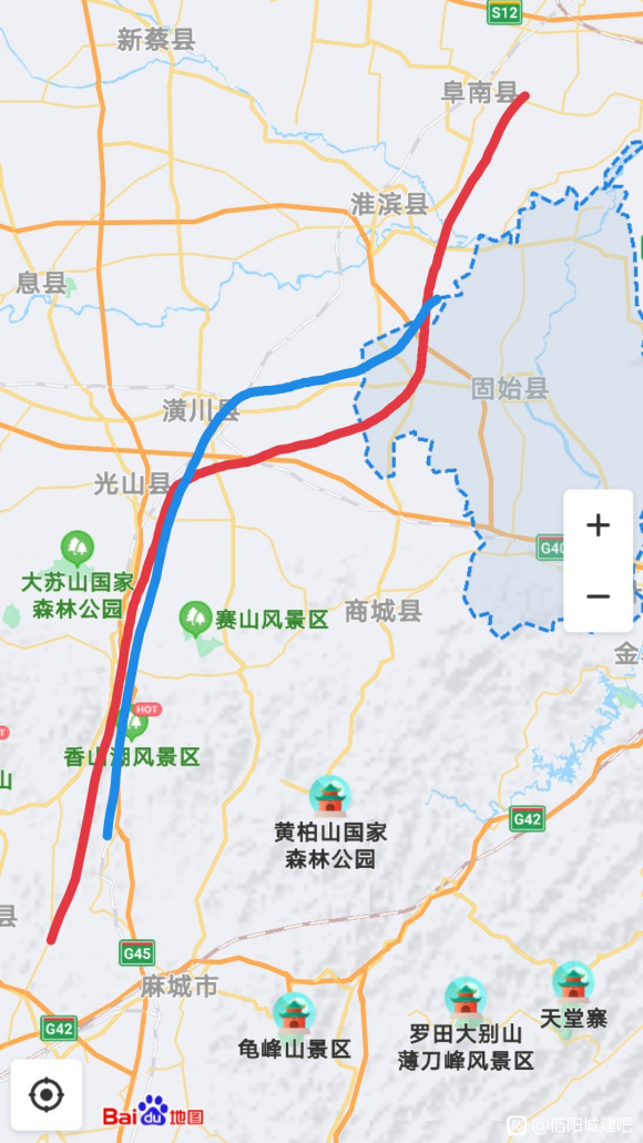 有人认为潢光共站，固始西要凉，其实恰恰相反是固始的好机
